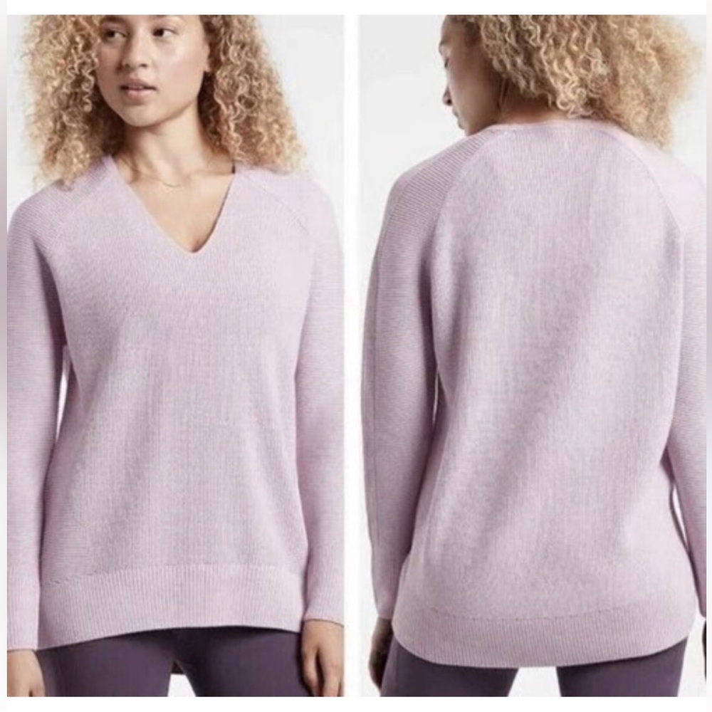 Athleta Hanover Merino‎ Wool Sweater - Picture 2 of 8